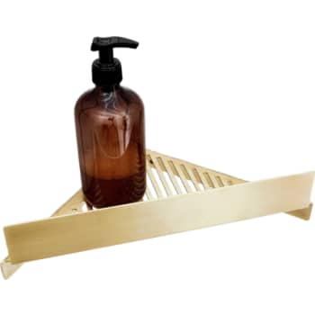 Bastant Design hjørne shampoohylde i messing