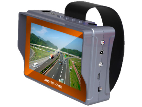 5" LCD testmonitor til CCTV (8MP AHD/CVI/TVI og analog)