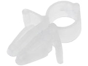 Selvfikserende kabelholder - Ø5,5mm mont.hul, Ø5,1mm kabel