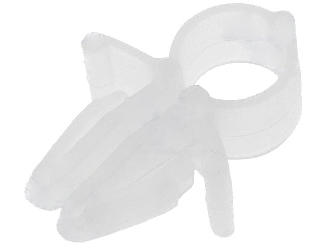 Selvfikserende kabelholder - Ø5,5mm mont.hul, Ø5,1mm kabel