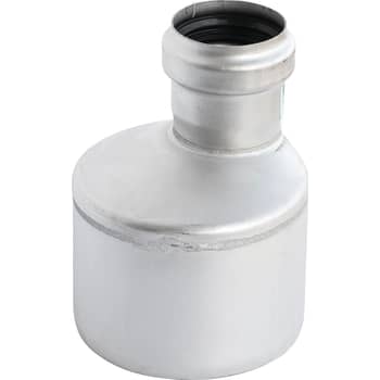 ACO 110 x 50 mm rustfri, syrefast afløbsreduktion, AISI 316