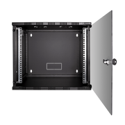 19" væg-rackskab - 9U B540xD550mm, Sort