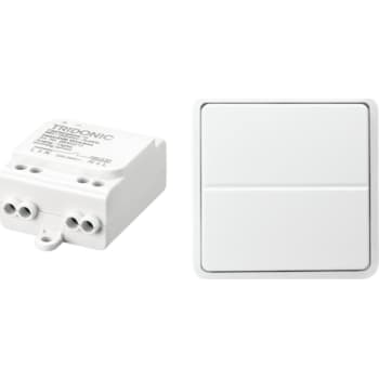 BasicDim Wireless + WS2-215B, Dali modtager og et parret 2-tryk