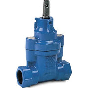 AVK 1" stikledningsventil, duktiljern, med indvendigt rørgevind, PN16