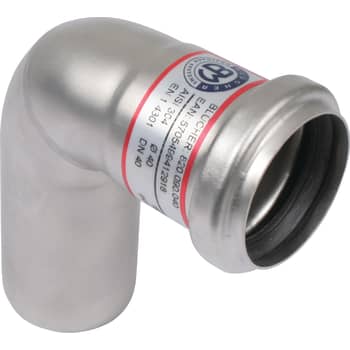 Ø 40 mm x 87,5° Bøjning rustfri AISI304/EN1.4301 BLÜCHER