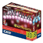 Calex Lyskæde - 10 m. - Farvede pærer