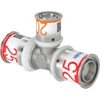 Uponor S-Press tee reduceret 25-20-25