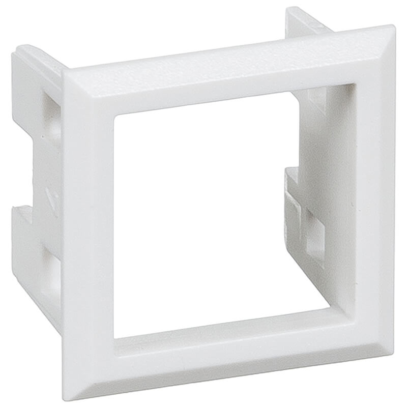 Lexcom montageramme rj45 / rj11 hvid