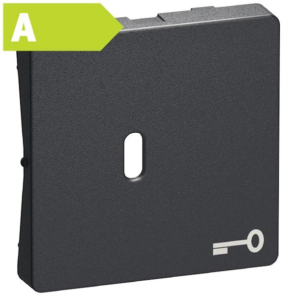 LK Fuga afdækning til korrespondance nøgleafbryder - koksgrå