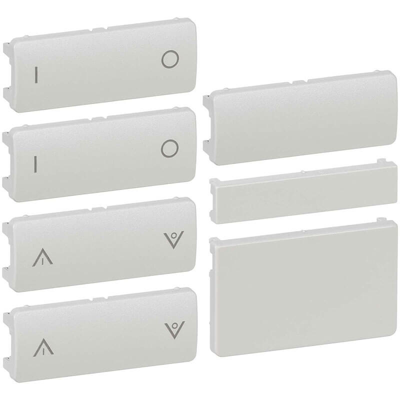 Fuga tangent kombi afbryder og kombi lys lysegrå