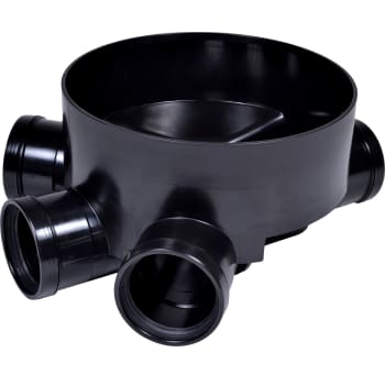 Wavin 110 x 315 mm TP2-brønd, glat, højre/venstre tilløb