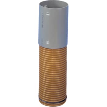 Wavin 200 x 500 mm PVC-forlænger med muffe til tagnedløbsbrønd
