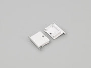 DIOFLEX endes LINEA-IN20 TRIMLESS m/hul hvid 2 stk