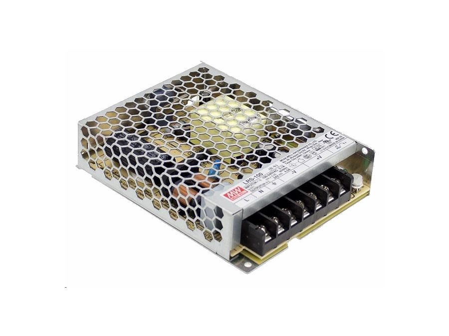 Strømforsyning til indbygning - 5VDC / 18A / 90W