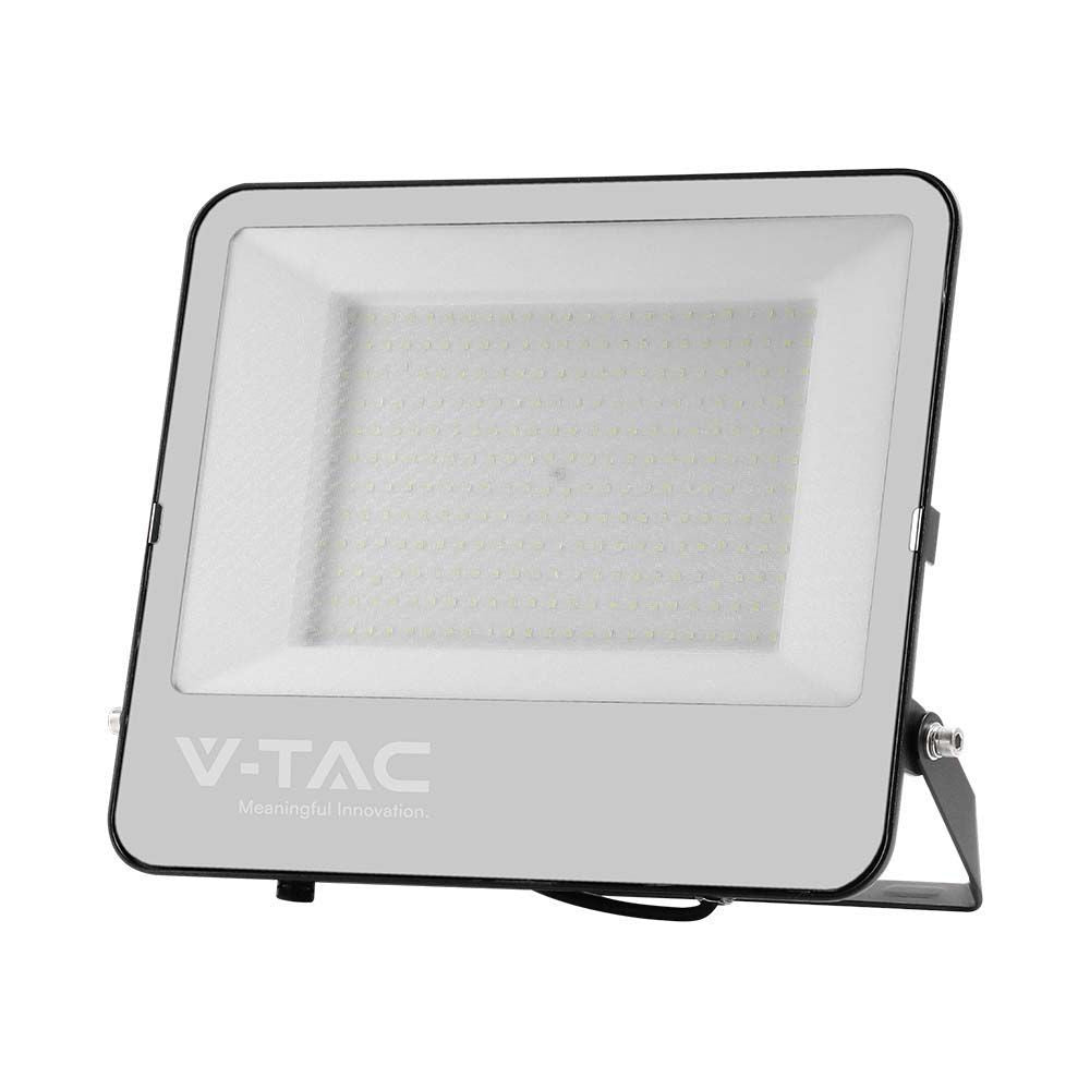 V-Tac 200W LED projektør - 185 lumen pr. watt, arbejdslampe, udendørs, vandtæt, højfarvegengivelse (RA70), 230V input