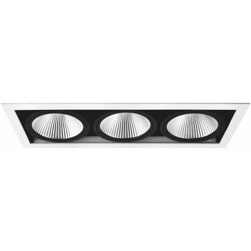 DOWNLIGHT MD-251, LED, 3X10W, HVID/SORT, IP21