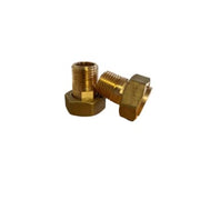 Vandmålerforskruning ½” x ¾” RØDGODS t/vandmåler rødgods