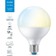 WiZ E27 LED globepære - varm til kold