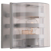 L & K Design Delta væg E27 Aluminium grå