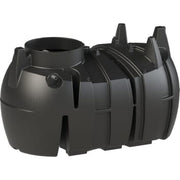 Uponor 2400 l 3-kammertank til nedsivning med Flygt pumpe, 5PE