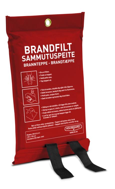 Brandtæppe Housegard FB1212-SC9-C 120x120cm