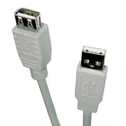 USB 2.0 kabel typ. A-A (han-hun) - 1,8 meter