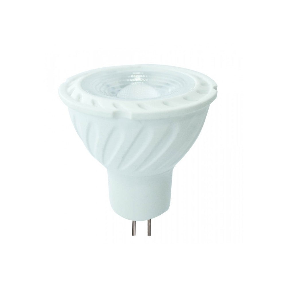 V-Tac 6,5W LED spotpære - Samsung LED chip, 12V, MR16 / GU5.3 - Erstatning for 55W, 450lm, RA80, 5 års garanti