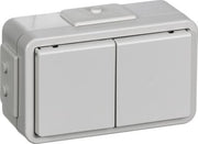 LK OPUS73 UDV STIKKONTAKT DB IP44 LG