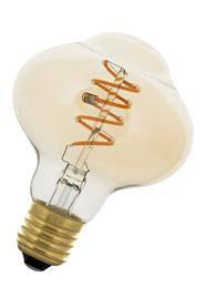 L84 SpiraLED GOLD decopære - 240V / 4W dæmpbar, E27 (2200K)