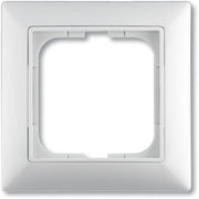 B55 RAMME, 1 MODUL, BLANK HVID
