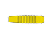 Prof. Bananforlænger, Gul 4mm