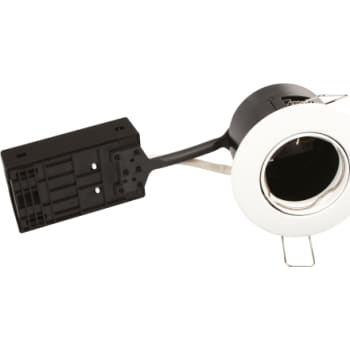 Alda 230V GU10 mat hvid rund