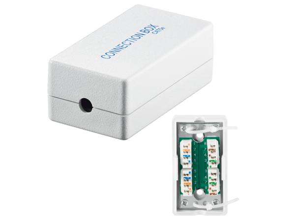 Netværkskabel samleboks - Uskærmet CAT5e (UTP) til LSA