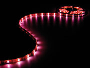 Stænktæt LED strip (IP61) - 12V, RGB (5 meter)