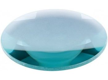 Objektiv til Luplampe - Ø127mm, klar-blå, 5 dioptri