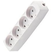 Stikdåse børnesikret 4-vejs u/jord hivd