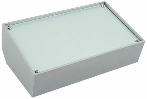 TEKO skråpult 363 - Grå (216x130x78mm)