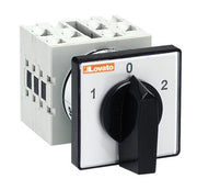 Maskin drejeafbryderkontakt - 2P, 1-0-2, 16A (IP65)