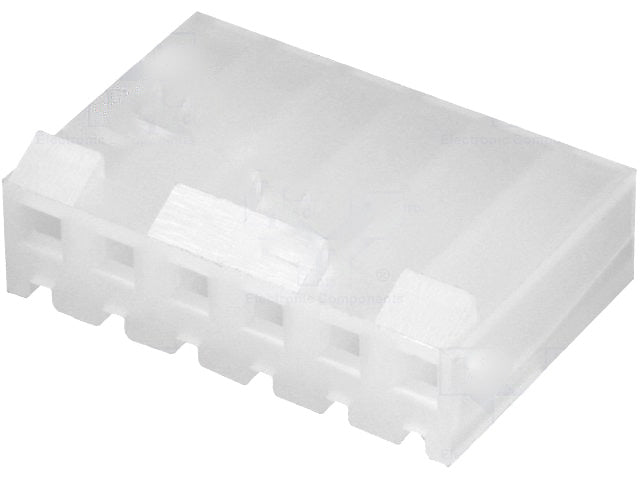 Ledning-til-print stik - 1x6pol hun 3,96mm (KK 396)