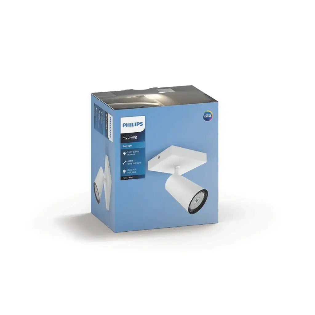 PAISLEY single spot white 1xNW