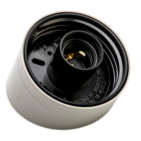 Armatur skrå grå Ø95 mm IP40