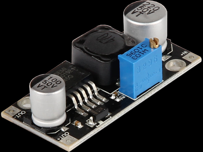 DC-DC Step-up konverter 3-35Vdc til 5-40Vdc / 1,5A print