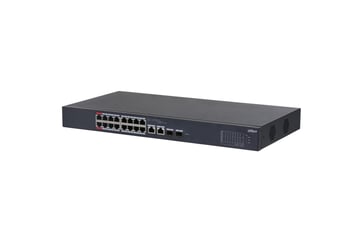 18-Port Cloud Managed Desktop Switch med 16-Port PoE, 2*Gbps Combo uplink, Langdistance POE, IEEE802