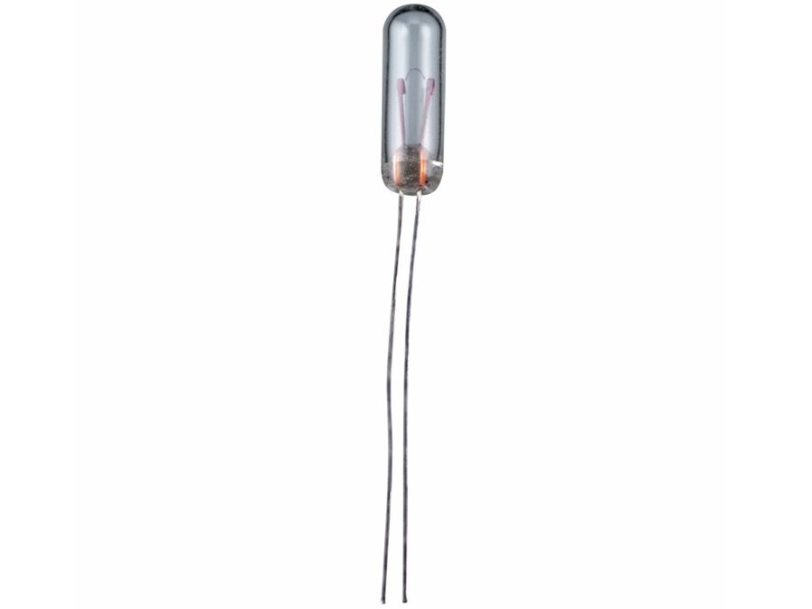 T1 1/4 trådlampe - 12V / 75mA / 0,9W (Ø4,2mm)