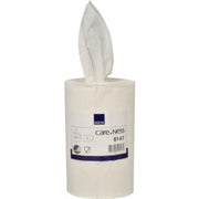 Abena Care-Ness håndklæderulle, 1-lags, mini, hvid, u/hylse