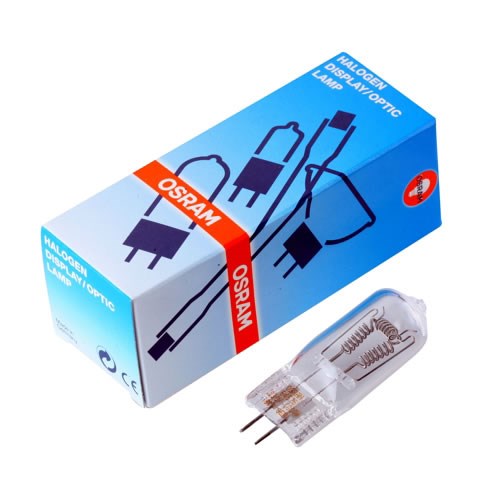 Halogen stiftpære - 230V / 650W GX6.35 sokkel (3400K 15h)