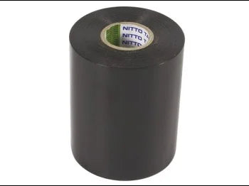 Isolerbånd - 10cm x 20m, SORT (1 rl.)