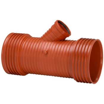 Uponor Double/Rib2 250 x 160 mm 45 gr. PP-grenrør, u/gummiringe