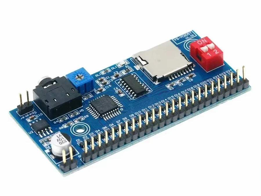 MP3 afspillermodul m. 19 triggerkanaler