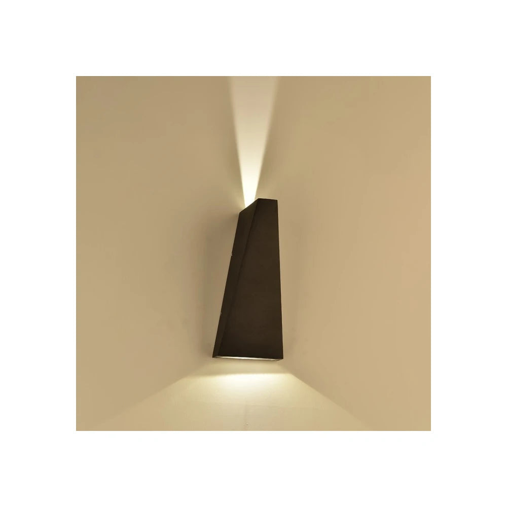 V-Tac 6W LED Udendørs Væglampe - IP65, 230V, inkl. Lyskilde (Erstatter 50W, 660lm, RA 80)